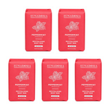 Sunaroma Peppermint Soap pack of 5 bars