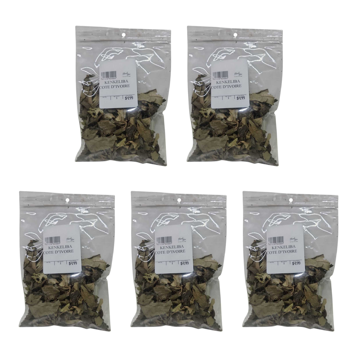 Small bag pack of 5 bags