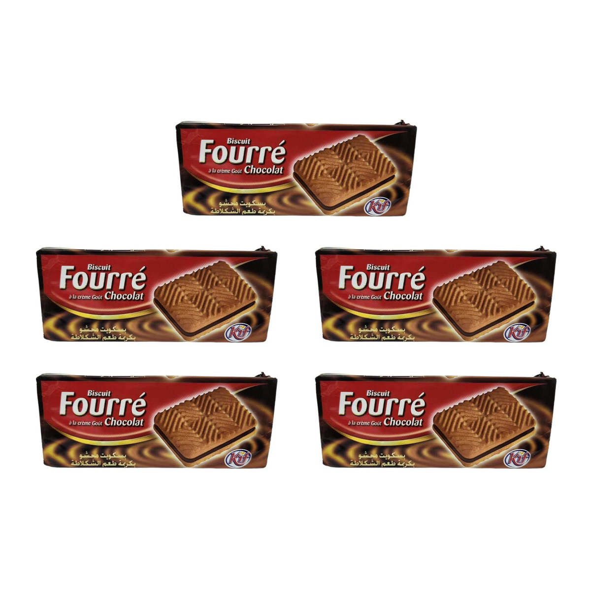Kif Biscuit Fourré Chocolat pack of 5 packs