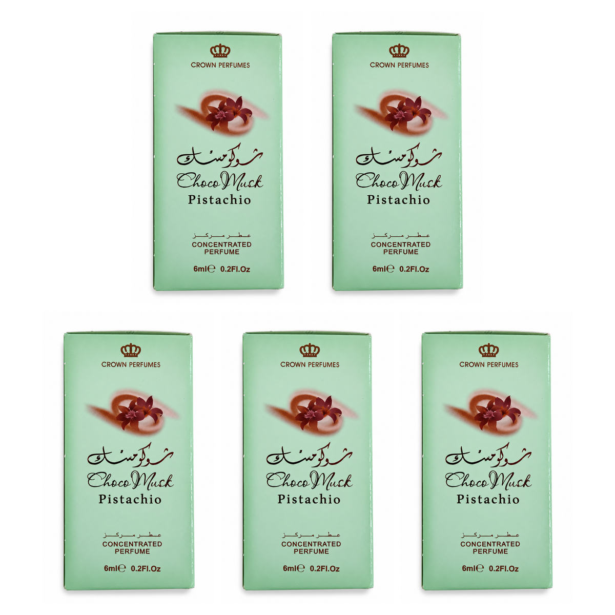 Choco Musk Pistachio Fragrance Oil 5ml pack of 5 boxes