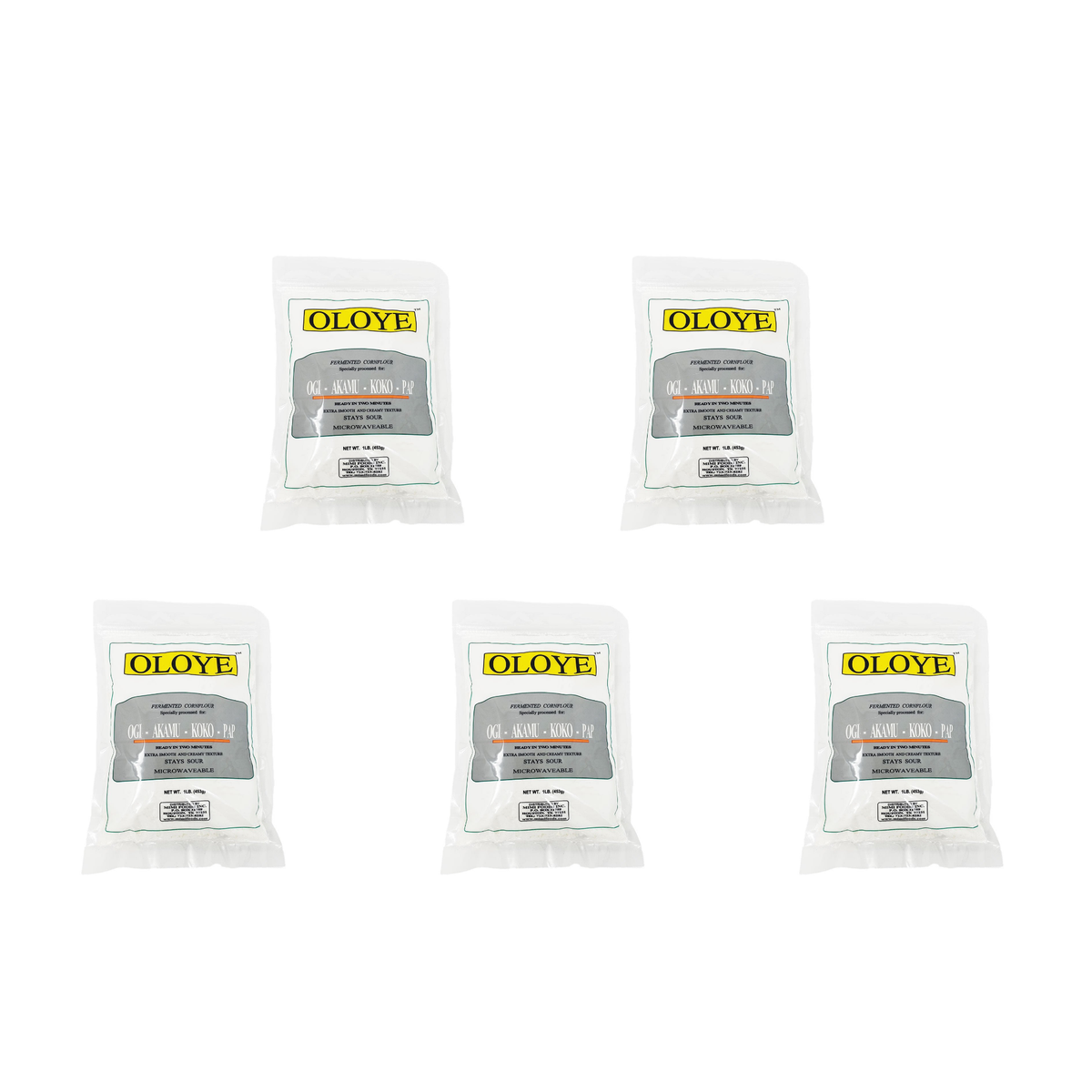 Oloye Pap pack of 5 packs