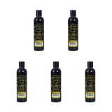 Liquid Black Soap Body Wash 8 oz pack of 5 bottles