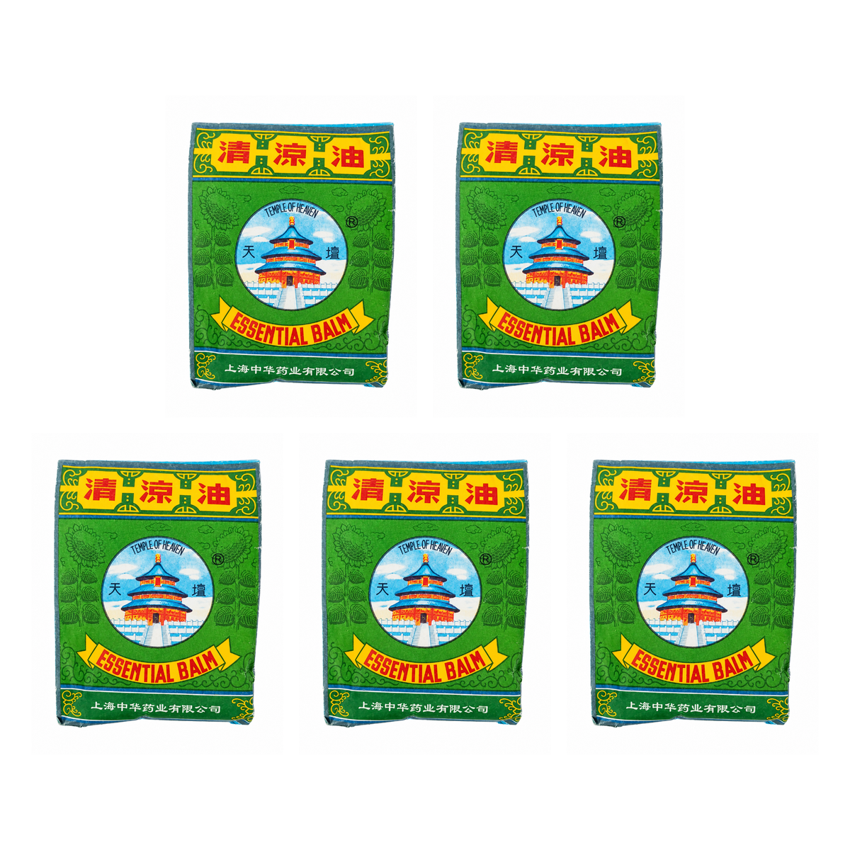 Essential Balm Temple of Sun pack of 5 boxes