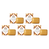 Nubian Heritage Raw Shea Butter Soap 5 oz pack of 5 bars