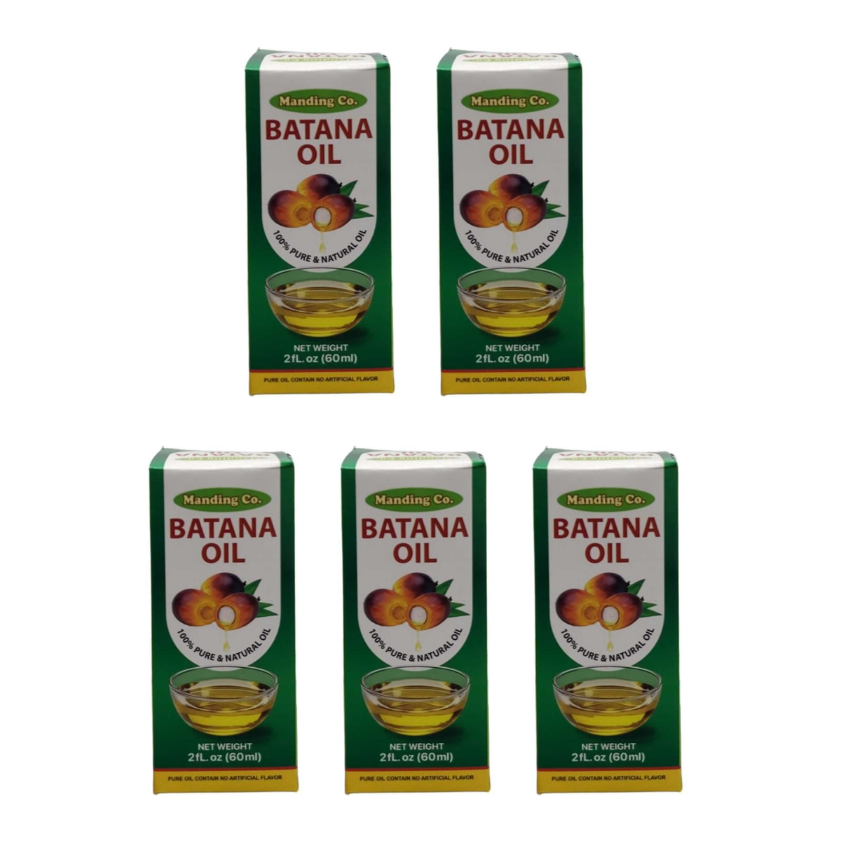 Manding Co. Batana Oil pack of 5 boxes