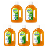 Dettol Antiseptic Liquid 750ml pack of 5 bottles