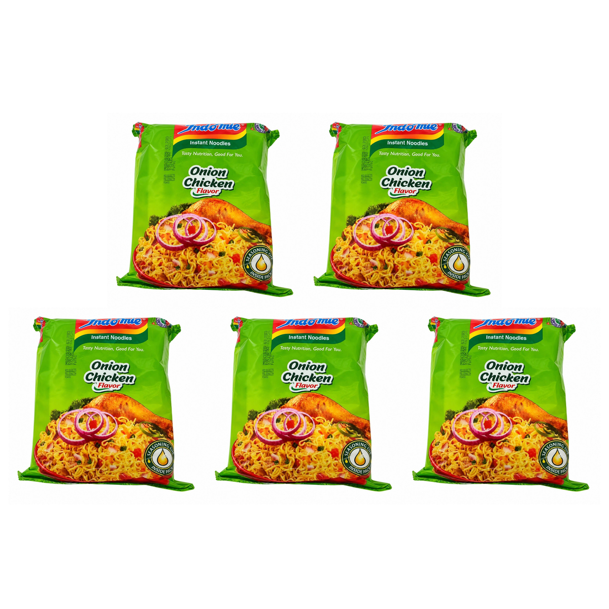 Indomie Onion Chicken Noodles pack of 5 packs