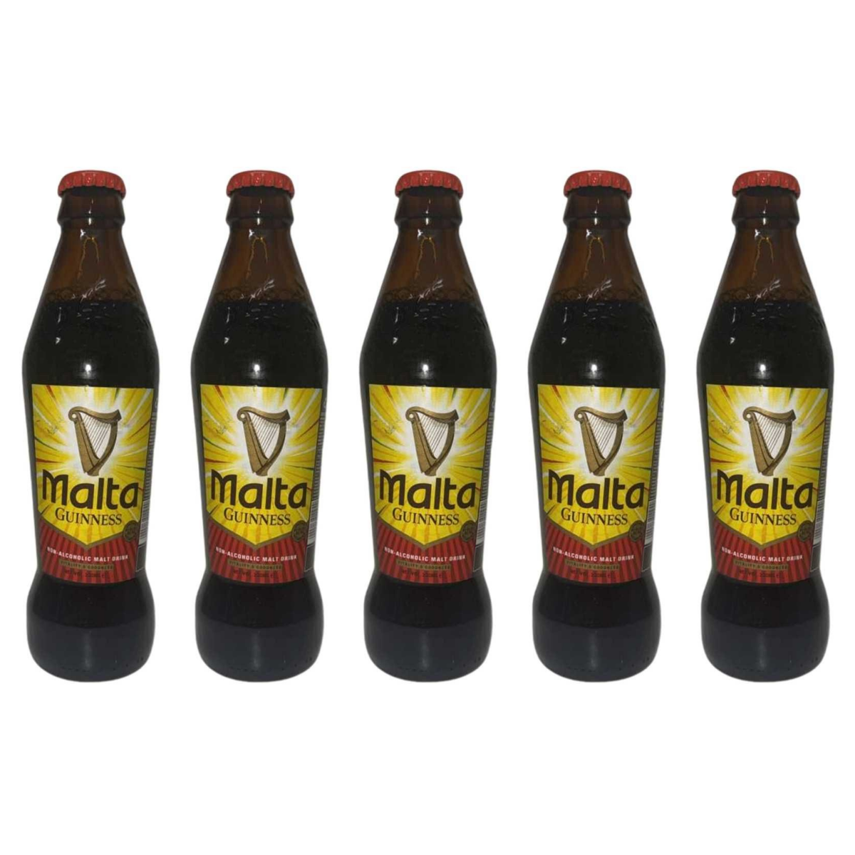 Malta Guinness pack of 5 bottles