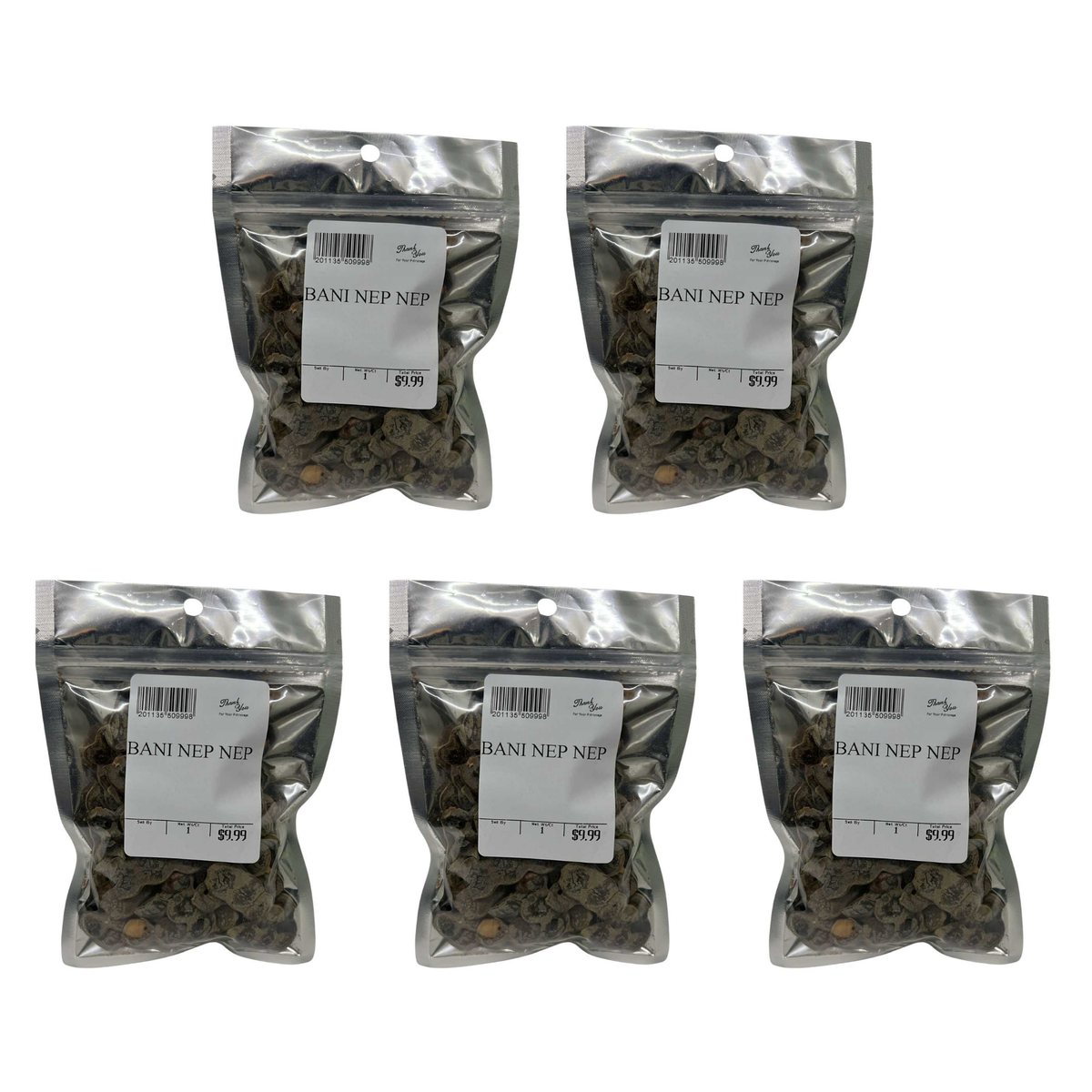Bani Nep Nep pack of 5 bags