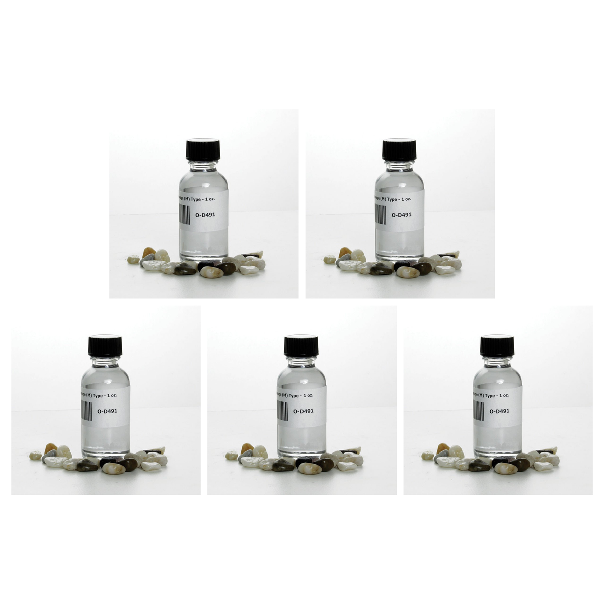 Sauvage type body oil 1 oz pack of 5 bottles