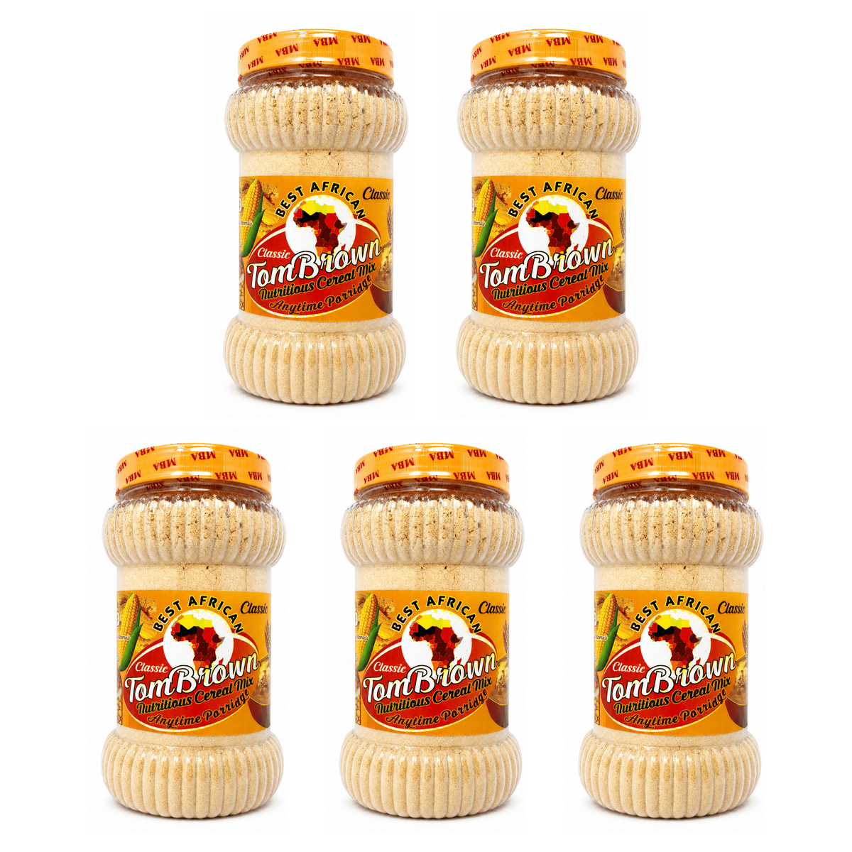 Tom Brown Mixed Cereal pack of 5 jars
