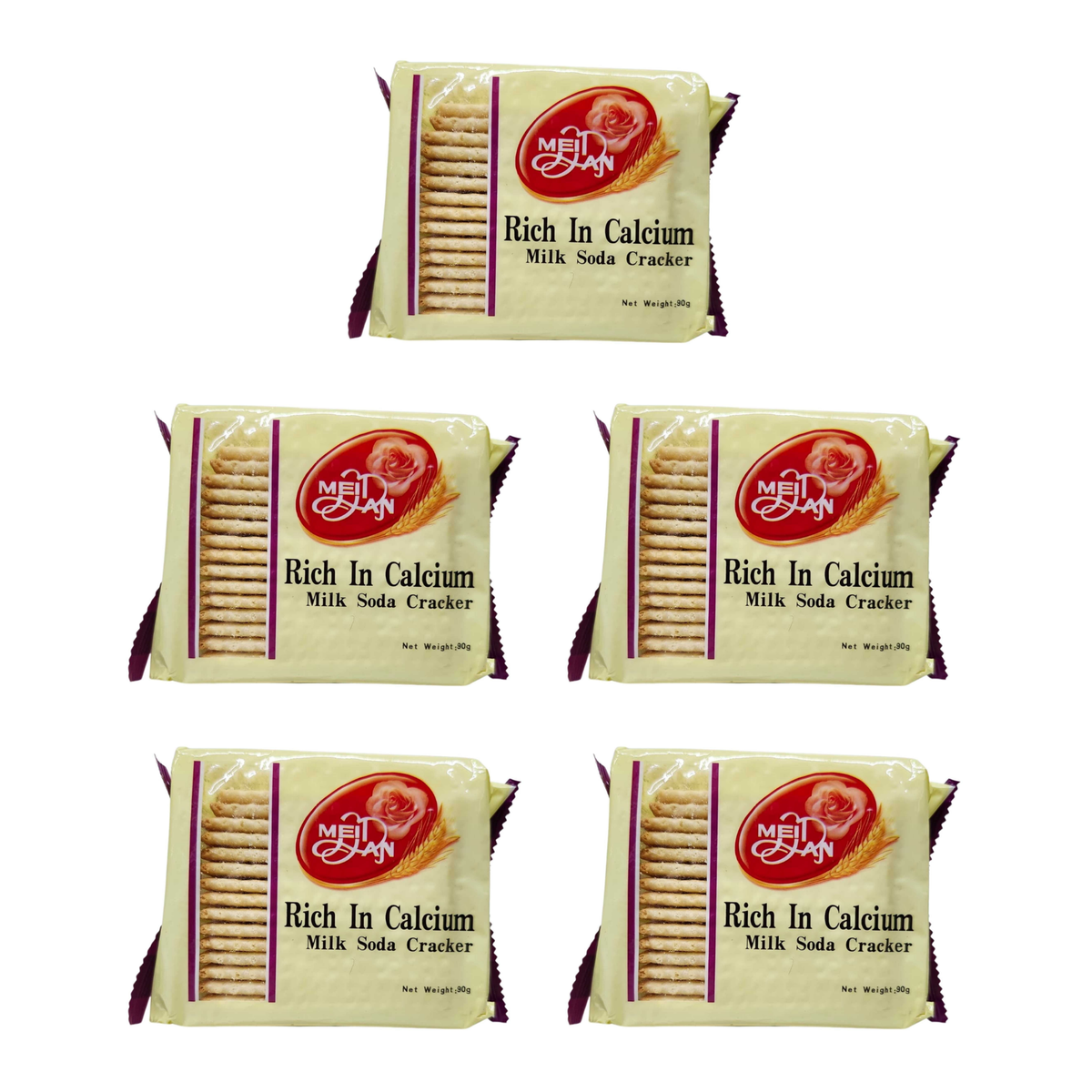 Milk Soda Cracker pack of 5 packs
