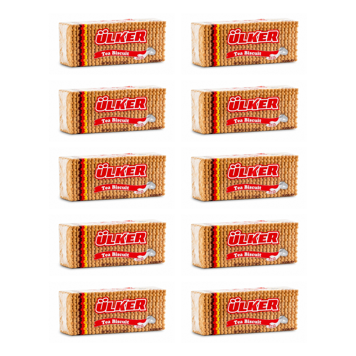 Ulker Tea Biscuits pack of 10 packs
