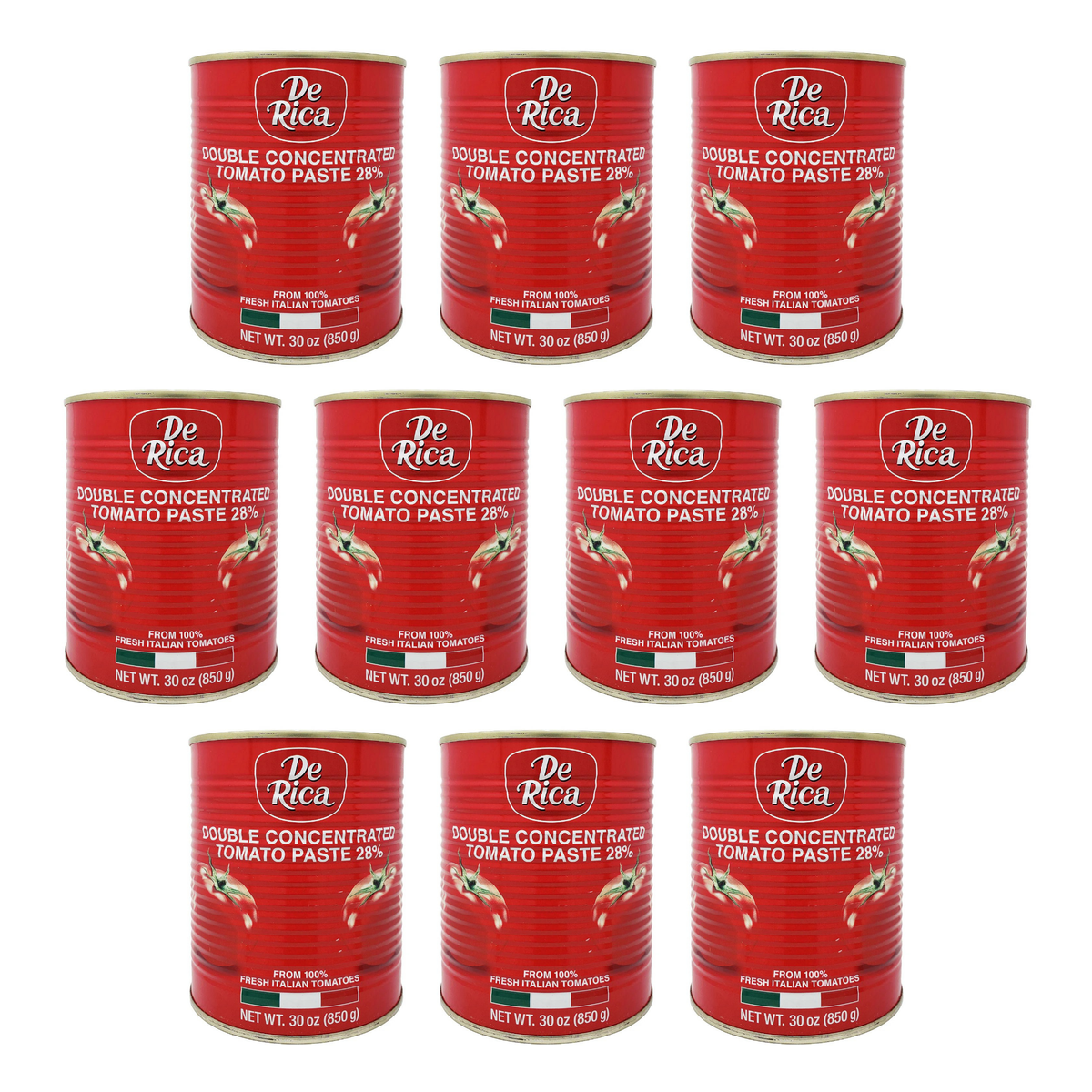 Derica Tomato Paste 850g pack of 10 cans