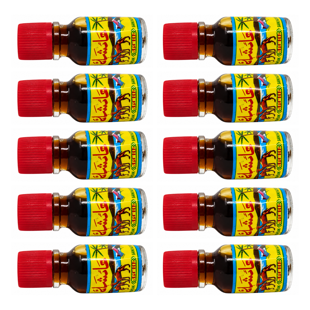 Aicha Parfum pack of 10 bottles