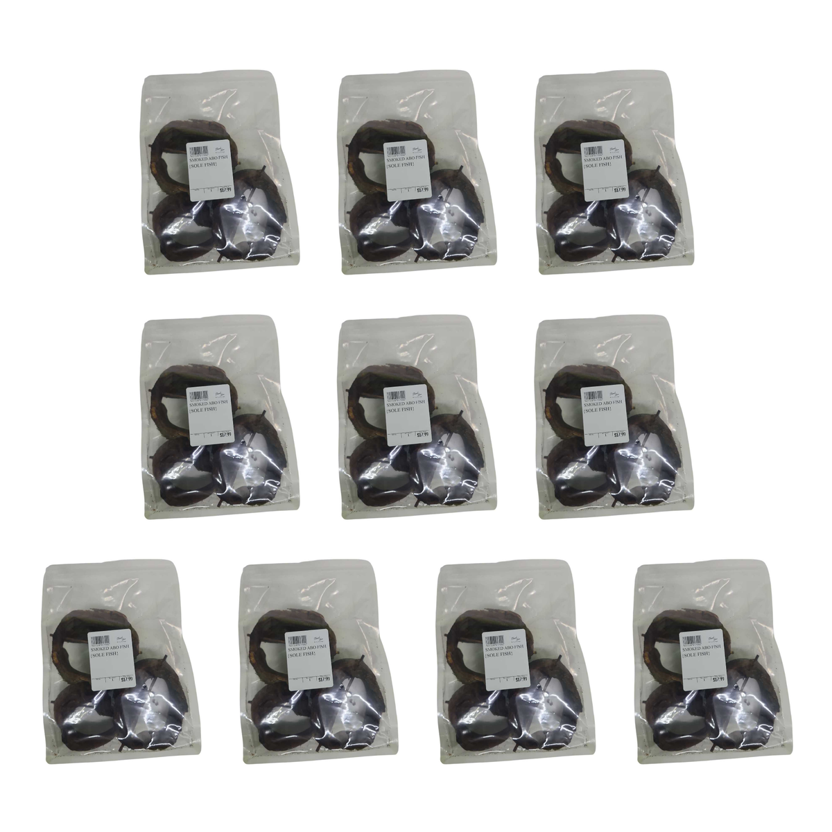 Smoked Abo Fish pack of 10 bags