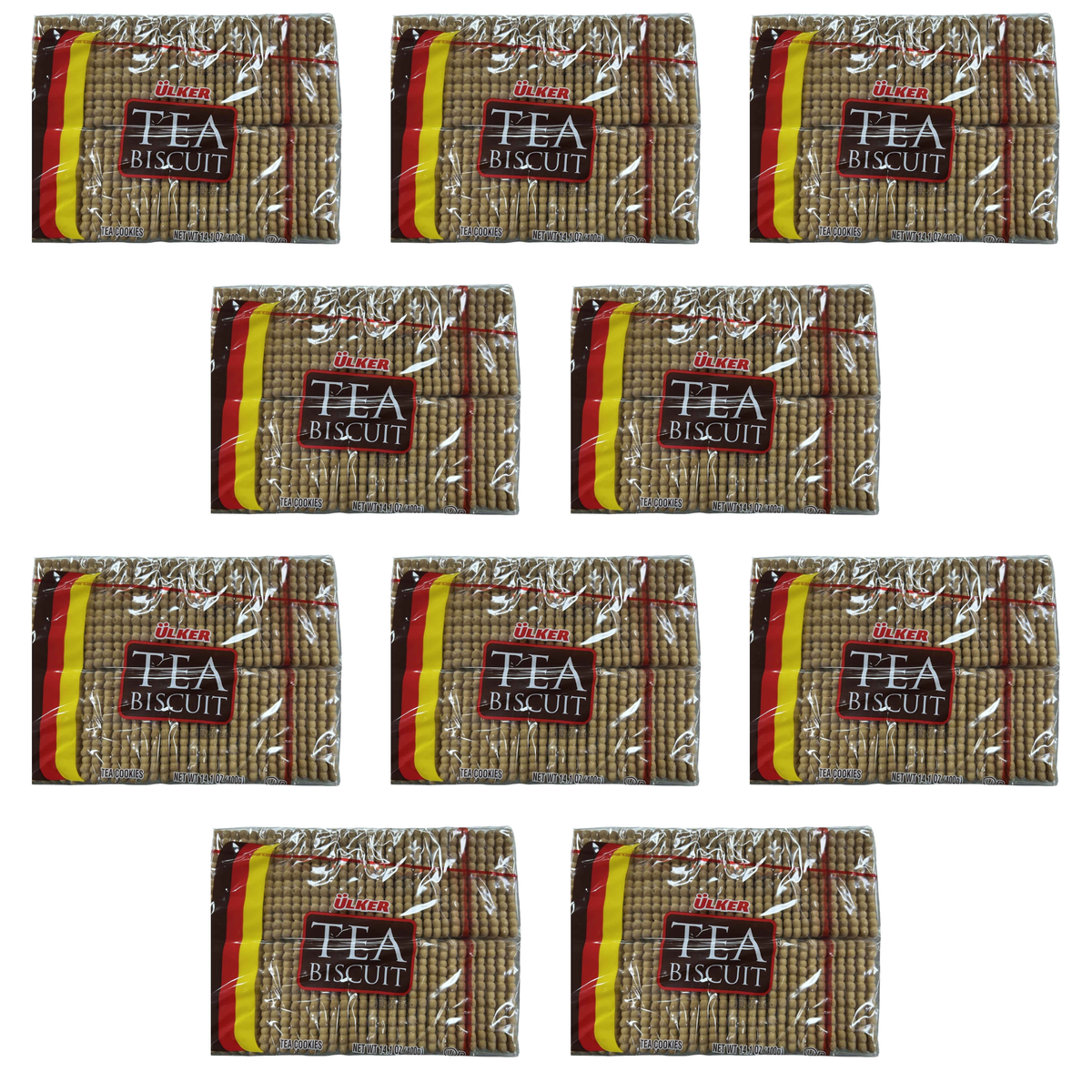 Ulker Tea Biscuits 400g pack of 10 packs