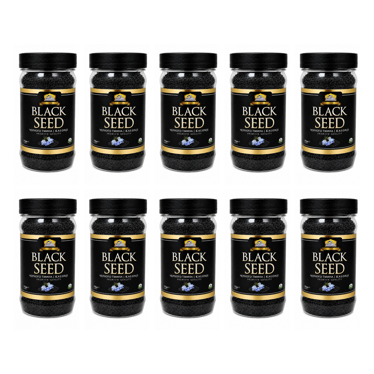 Al Khair Black Seeds pack of 10 jars