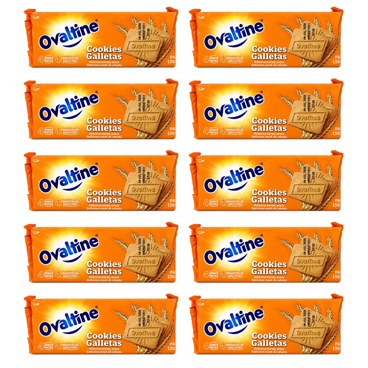 Ovaltine Cookies pack of 10 packs