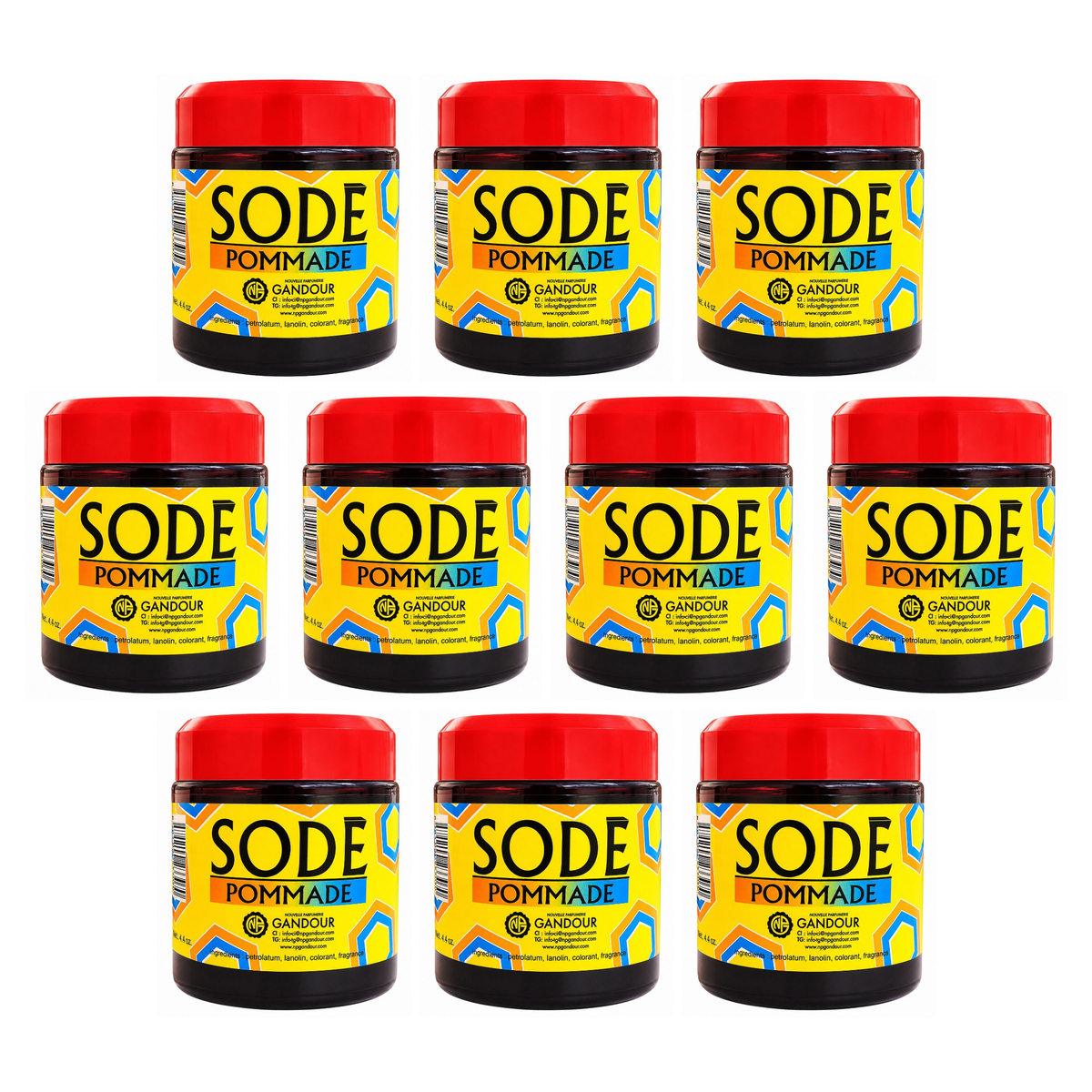 Sode Pommade 4 oz pack of 10 jars
