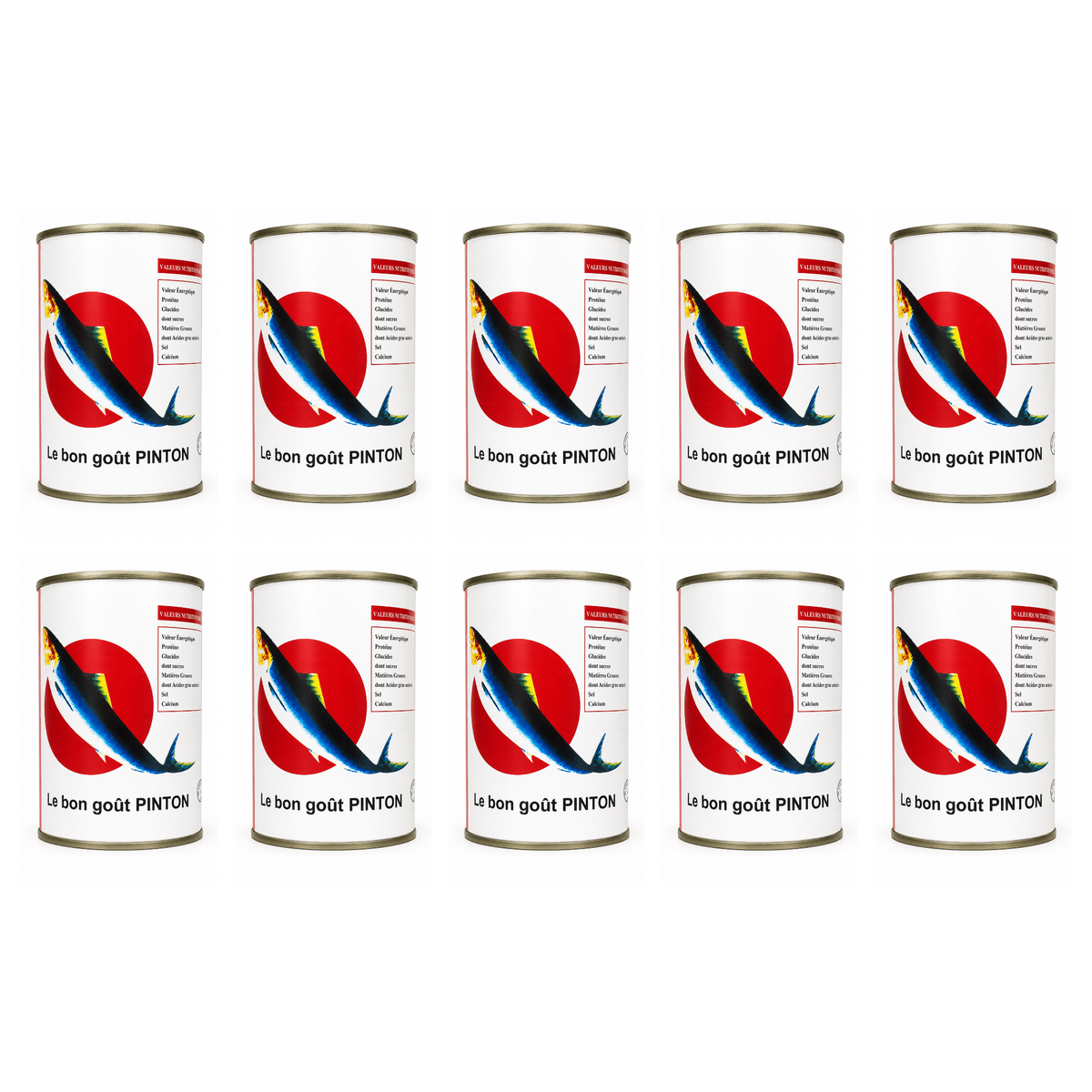 Pinton 380g sardinella paste pack of 10 cans