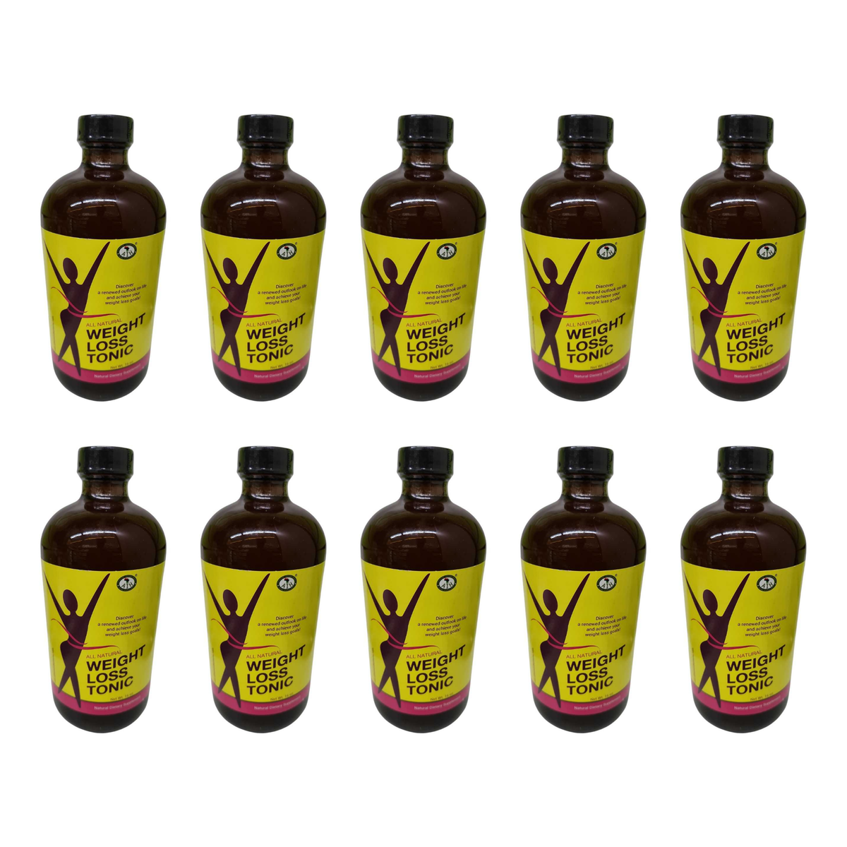 All Natural Herbal Tonic pack of 10 bottles