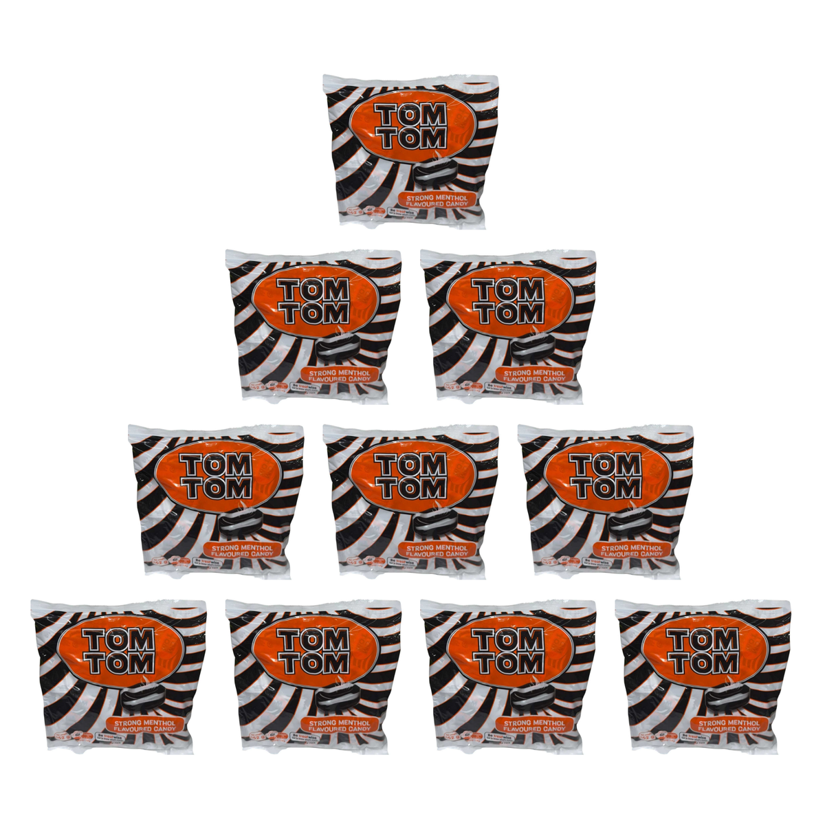 TomTom Menthol Candy pack of 10 bags