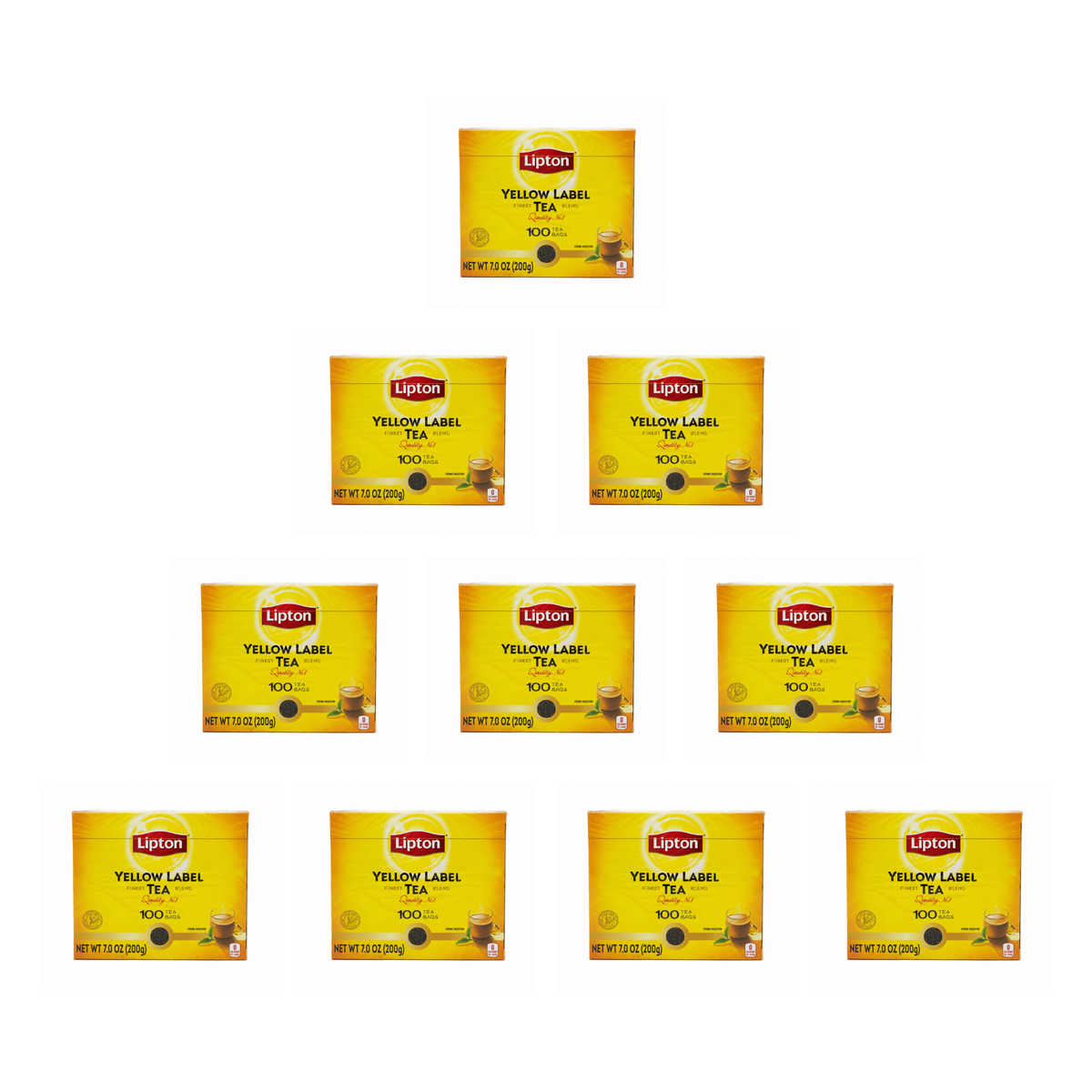 Lipton Yellow Label Tea pack of 10 boxes