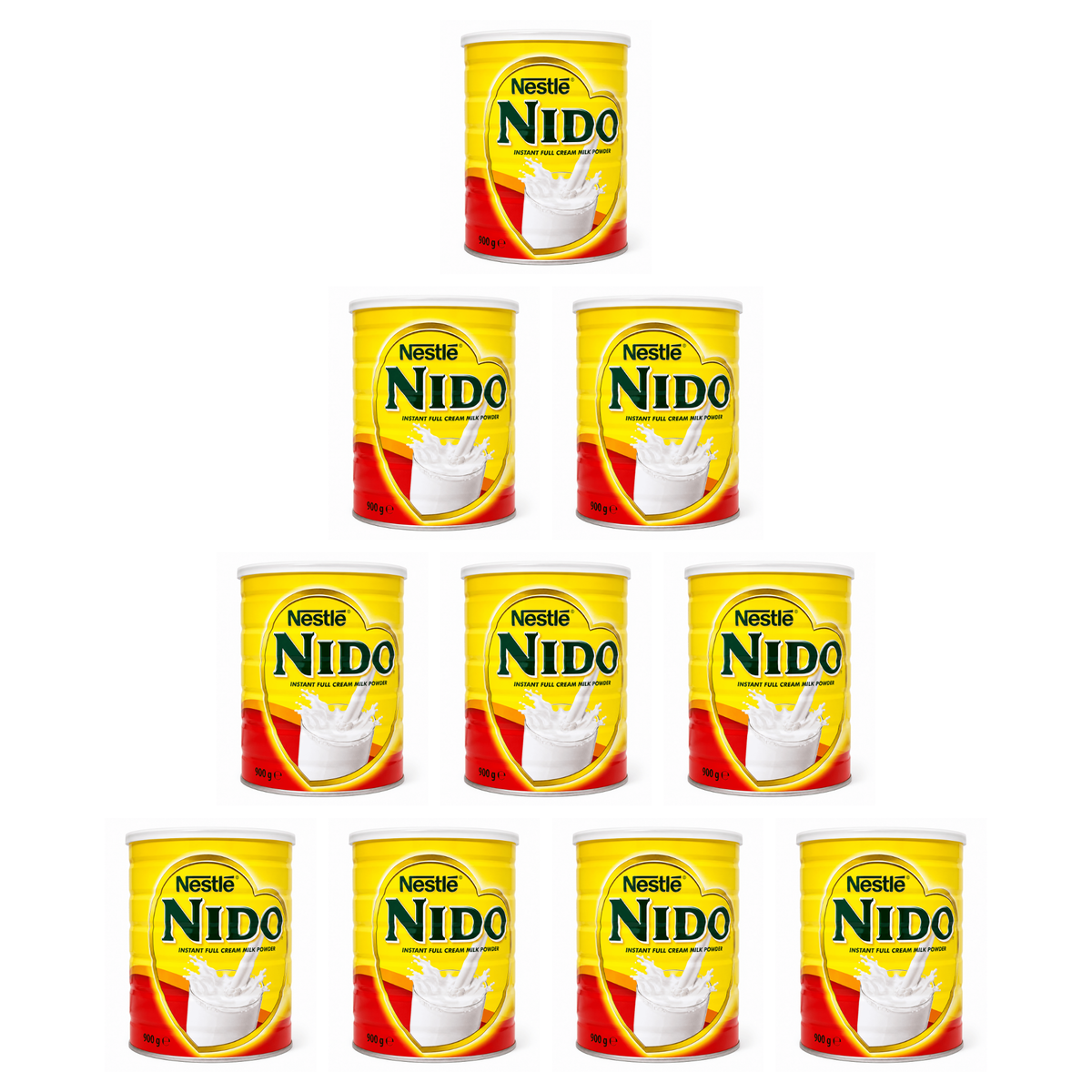 Nestle Nido Dry Whole Milk pack of 10 cans