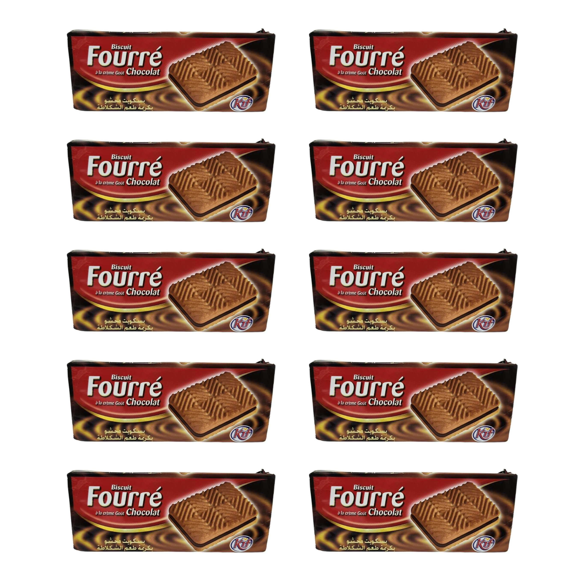 Kif Biscuit Fourré Chocolat pack of 10 packs