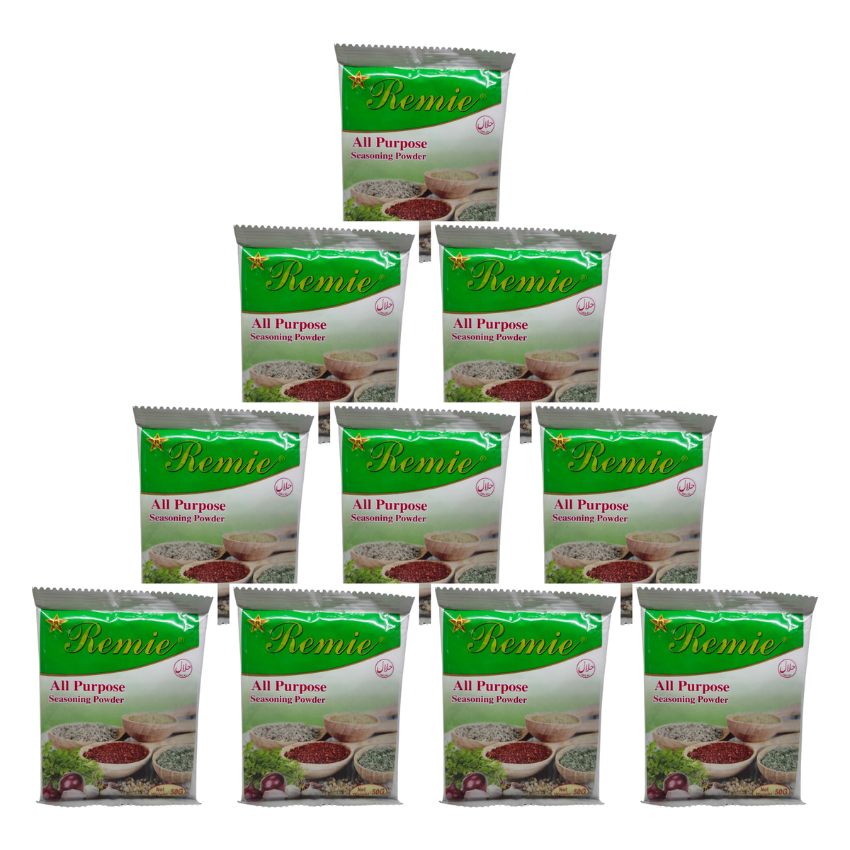 Remie All Purpose Seasoning pack of 10 bags