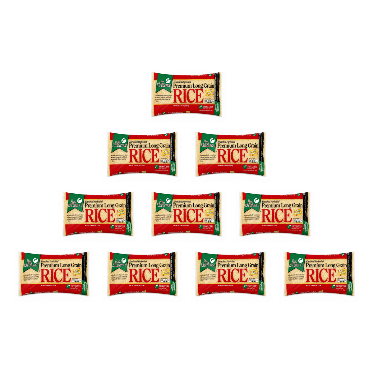 Par Excellence Parboiled Rice pack of 10 bags