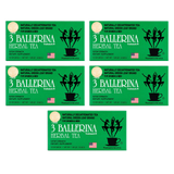 3 Ballerina Tea 18 Bags pack of 5 boxes