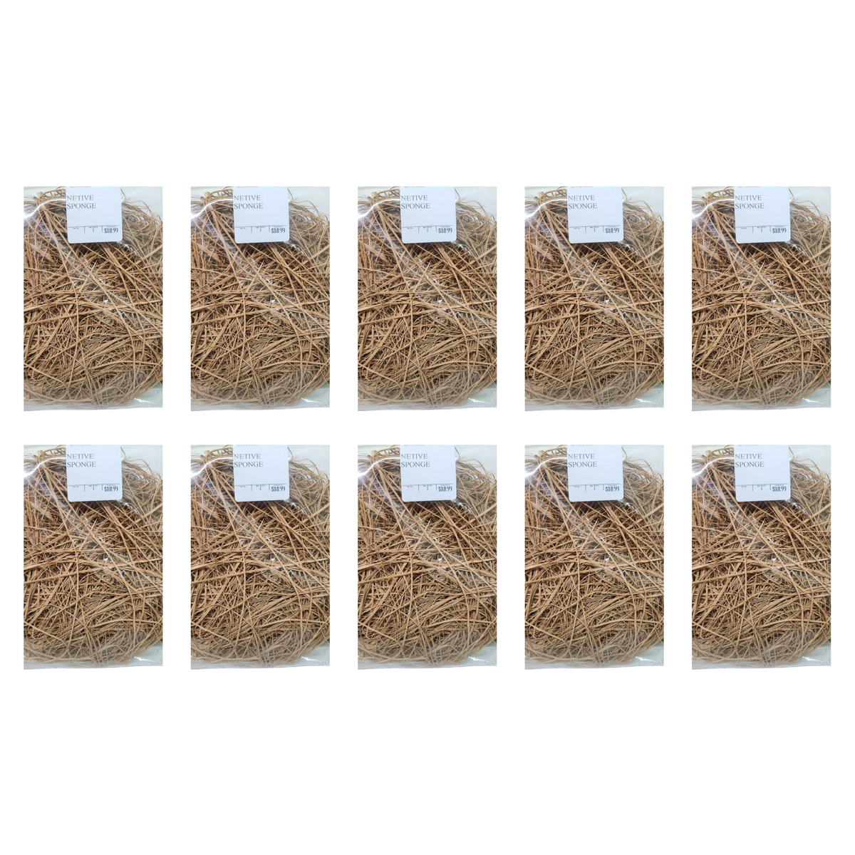 African Native Sponge pack of 10 packs