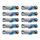 Gullon no added sugar chocolate sandwich biscuits pack of 10 rolls
