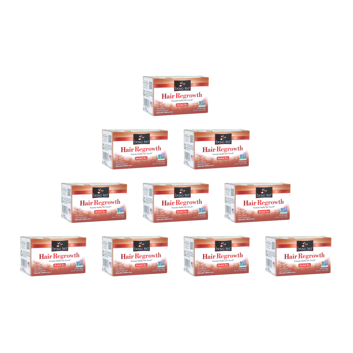 Bravo Hair Regrowth Tea pack of 10 boxes