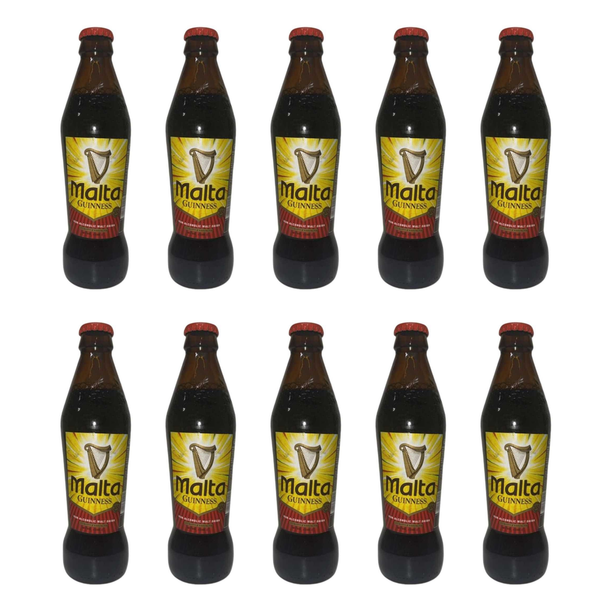 Malta Guinness pack of 10 bottles