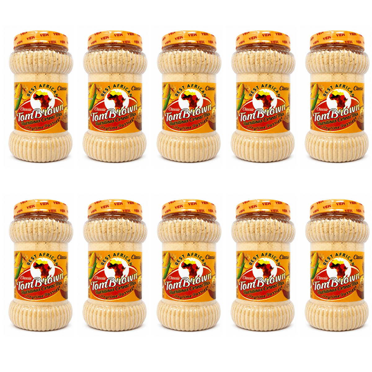 Tom Brown Mixed Cereal pack of 10 jars