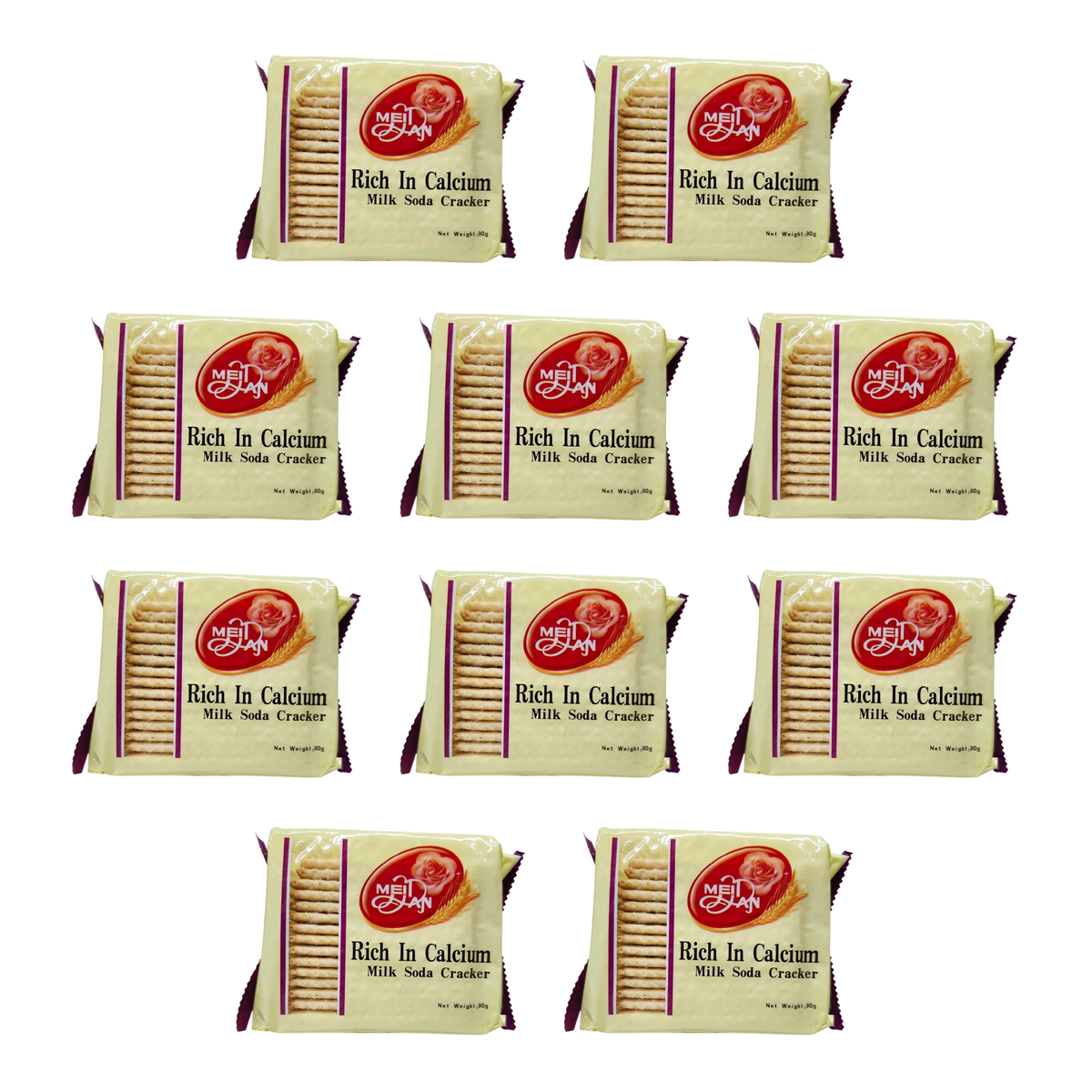 Milk Soda Cracker pack of 10 packs