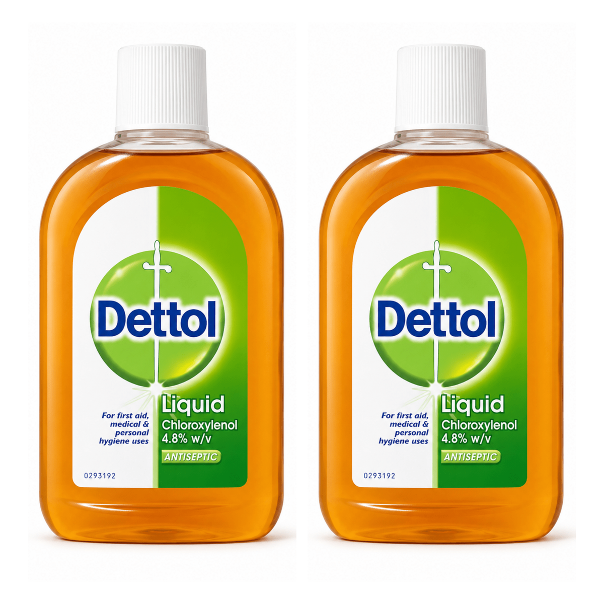 Dettol Antiseptic Liquid 500ml pack of 2 bottles