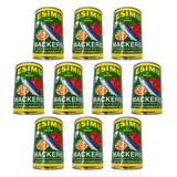 Esimu Pi Mackerel in Tomato Sauce with Chili pack of 10 cans