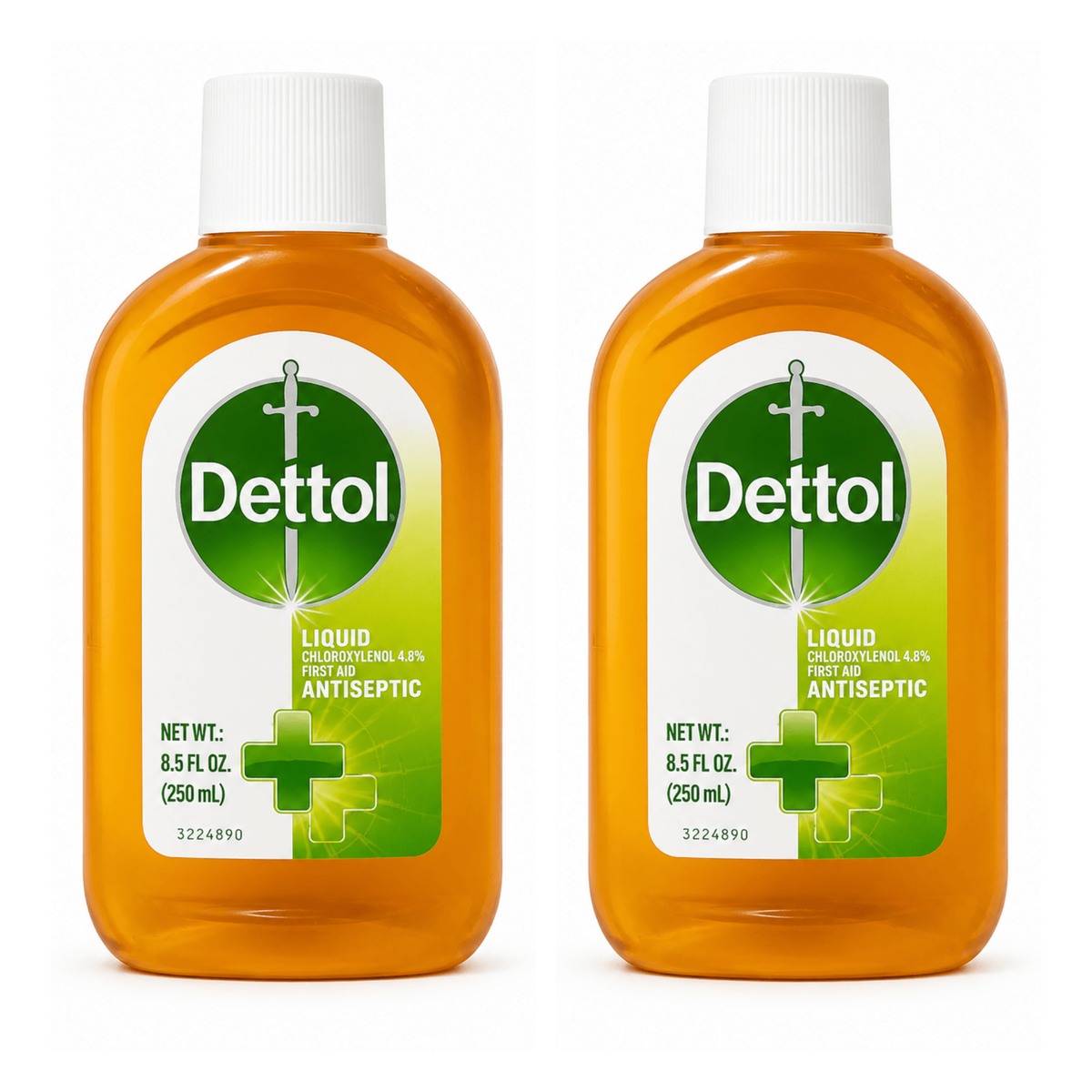 Dettol Antiseptic Liquid 250ml pack of 2 bottles