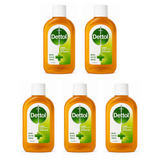 Dettol Antiseptic Liquid 250ml pack of 5 bottles