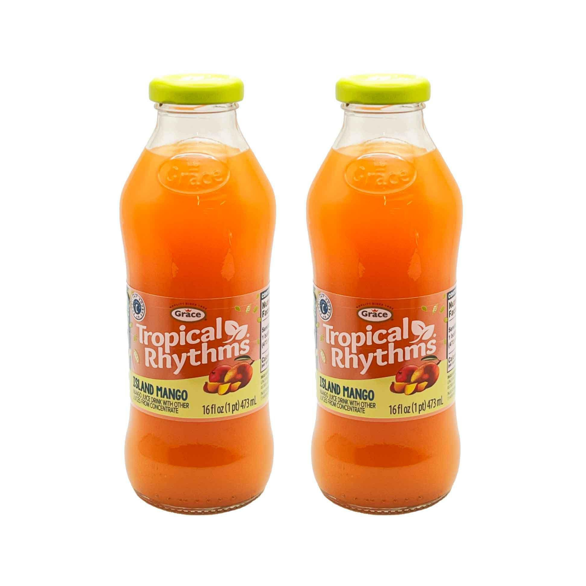 Tropical Rhythms Island Mango pack of 2 bottles
