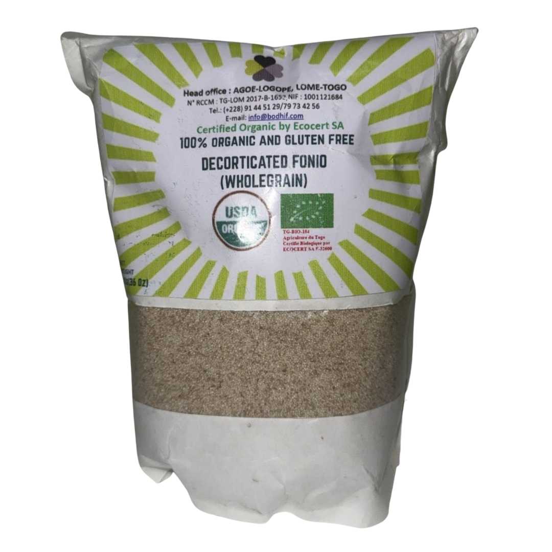 100% Organic and Gluten - Free Decorticated Fonio (Wholegrain) - Yado African & Caribbean Market