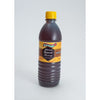 Nayass Africa Natural Honey bottle – 100% natural dark amber honey packaged in a ribbed plastic bottle with a yellow cap and gold-and-brown label displaying “Africa Natural Honey.”