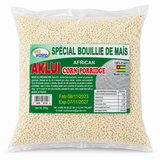 Isso Wazena Aklui Zogbon corn porridge, big grain, 350g bag made in Togo