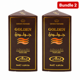 Al Rehab Golden 6ml Roll-On Perfume Oil pack of 2 bottles