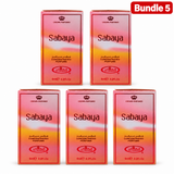 Al Rehab Sabaya Concentrated Fragrance Oil 5ml pack of 5 bottles