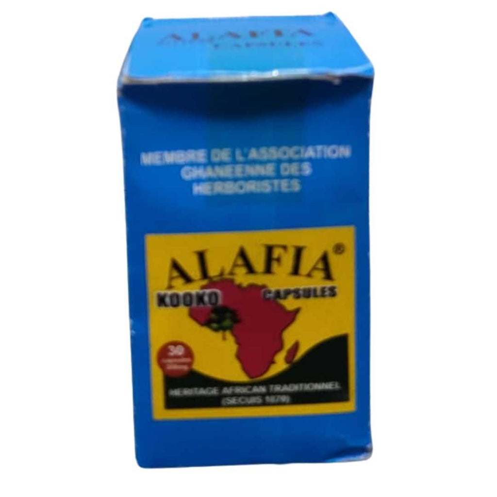 Alafia Kooko Capsules – 30 Herbal Capsules – Traditional African Remedy